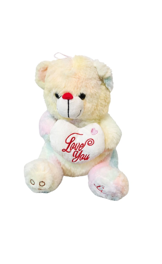 Oso De Peluche Multicolor 25cm