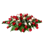 Base de 50 Rosas Rojas