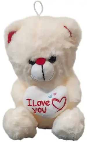 Oso De Peluche 18 Cm Alto Crema